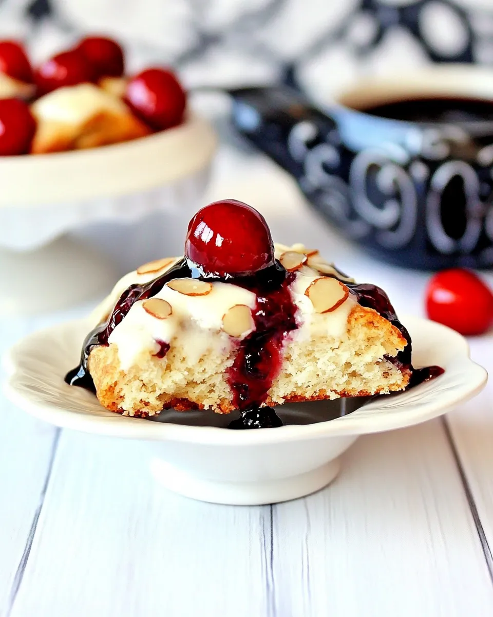 Classic Low Carb Cherry Almond Scones image