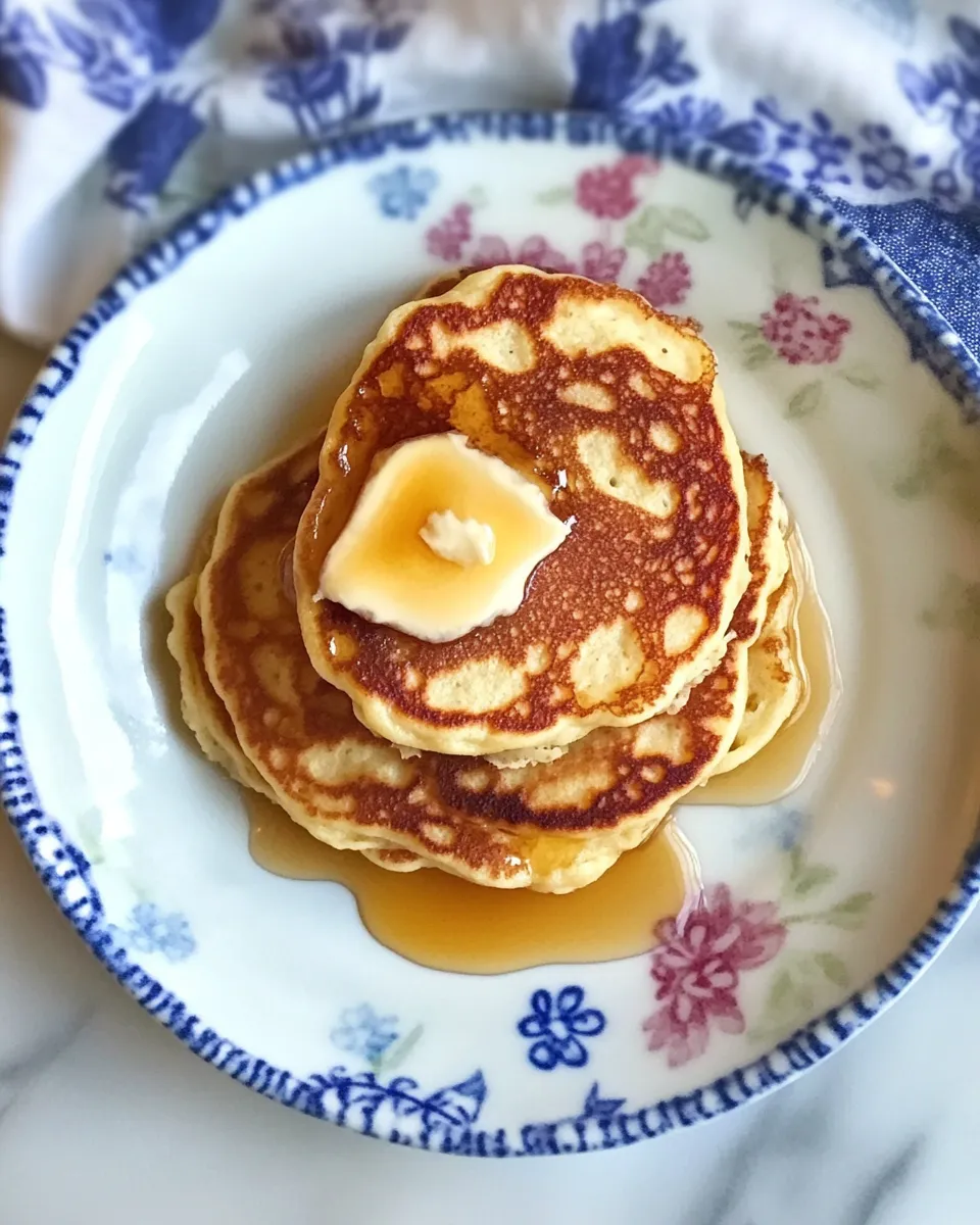 Delicious Low Carb Cloud Bread Pancakes (Ketogenic) shot