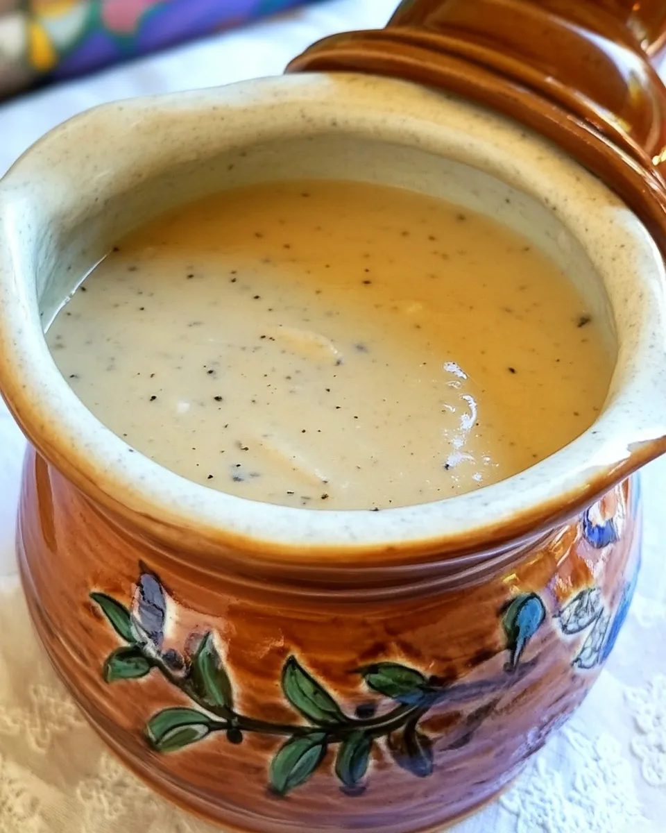 Delicious Low Carb Keto Gravy Recipe shot