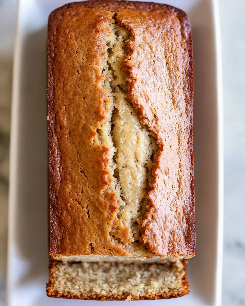 Delicious Macro Friendly Banana Bread shot
