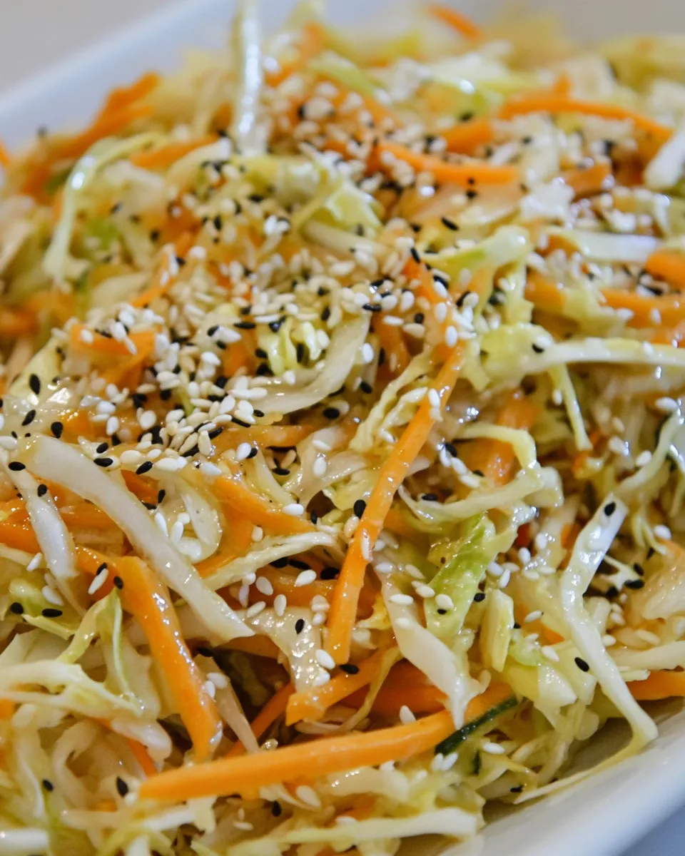 Quick Macro Friendly Sesame Ginger Salad picture