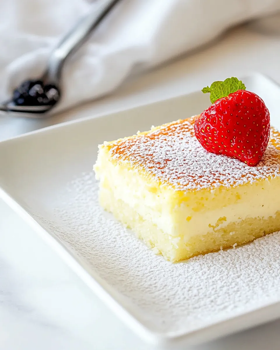 Homemade Magic Cake photo