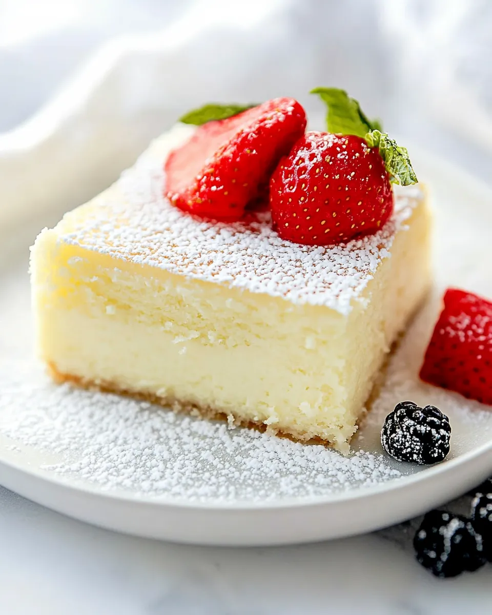 Delicious Magic Cake shot