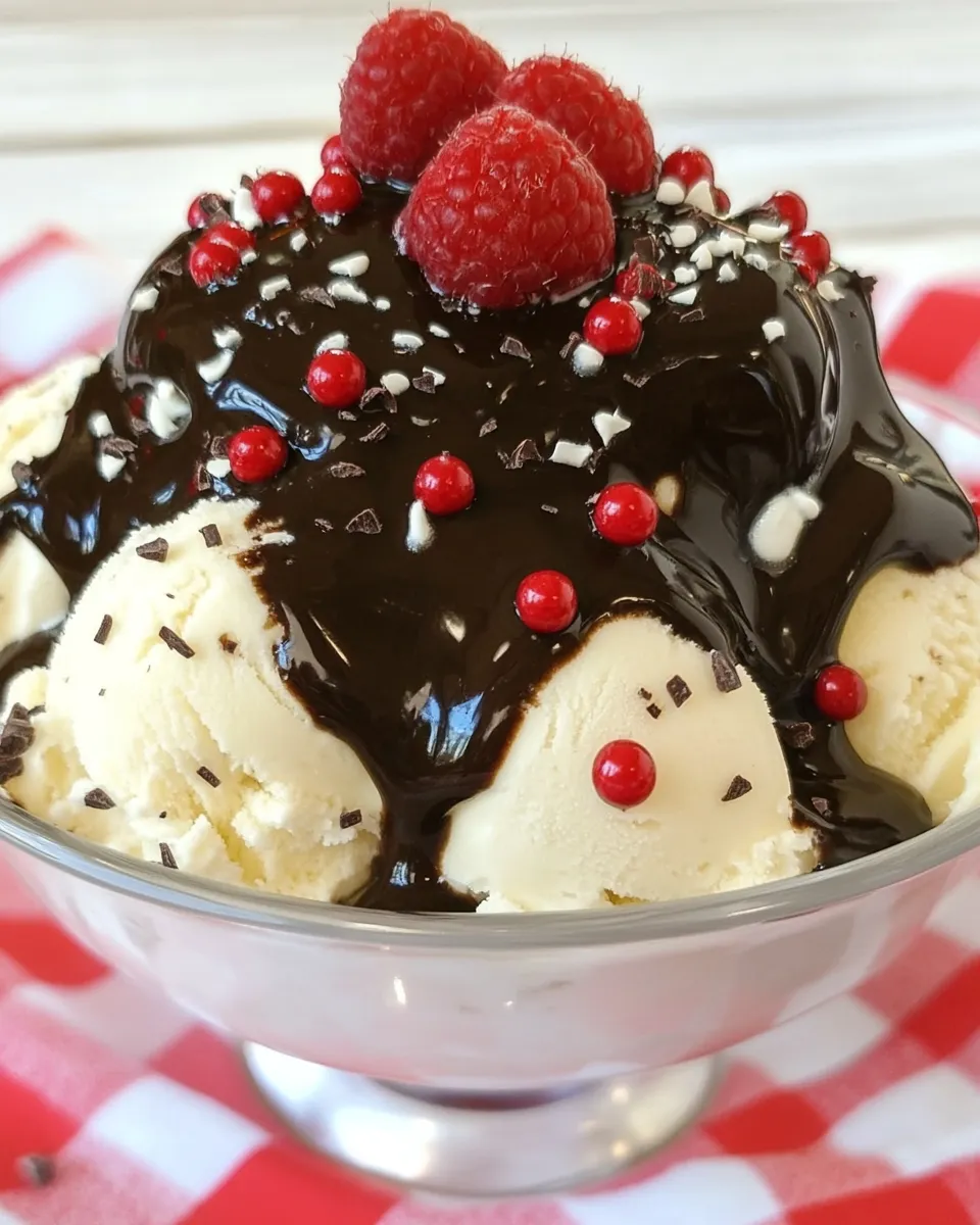 Easy Magic Shell, Homemade Chocolate Ice Cream Topping picture