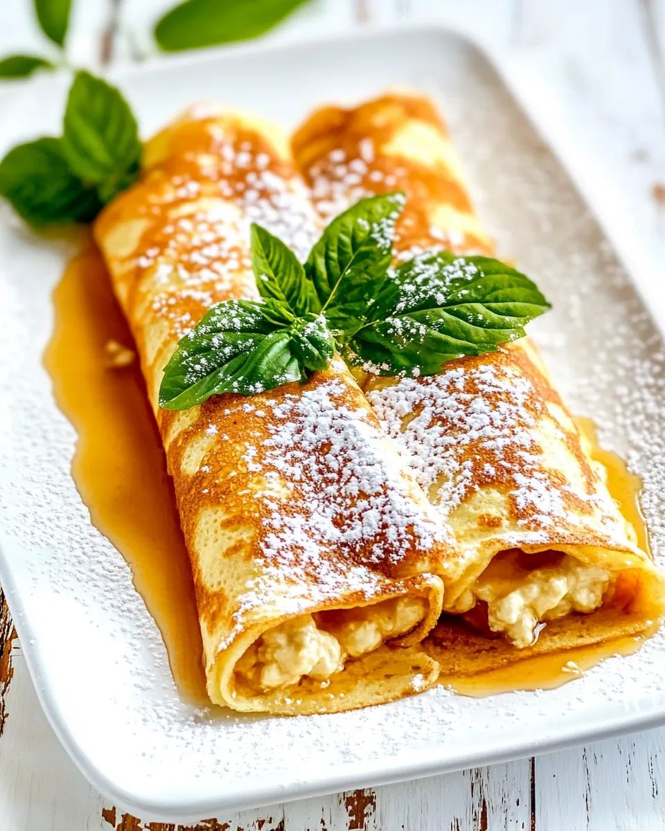 Best Maple Ricotta Stuffed Crepes recipe photo