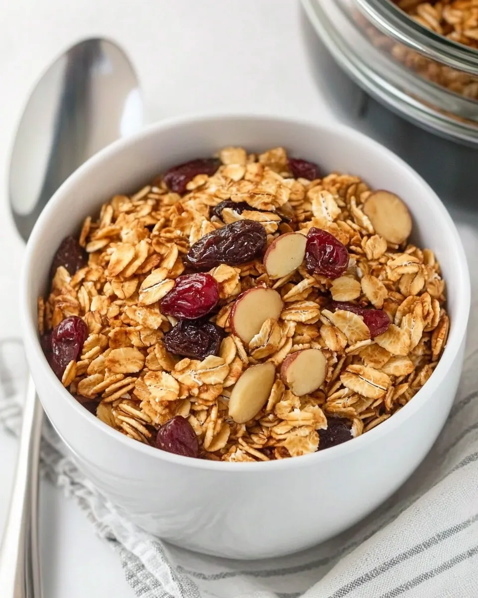 Homemade Maple Toasted Muesli photo