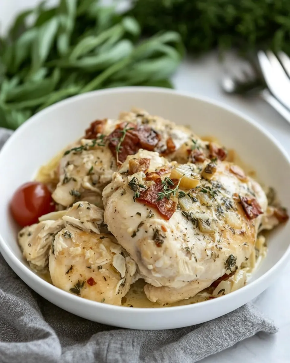 Easy Marry Me Chicken Recipe shot