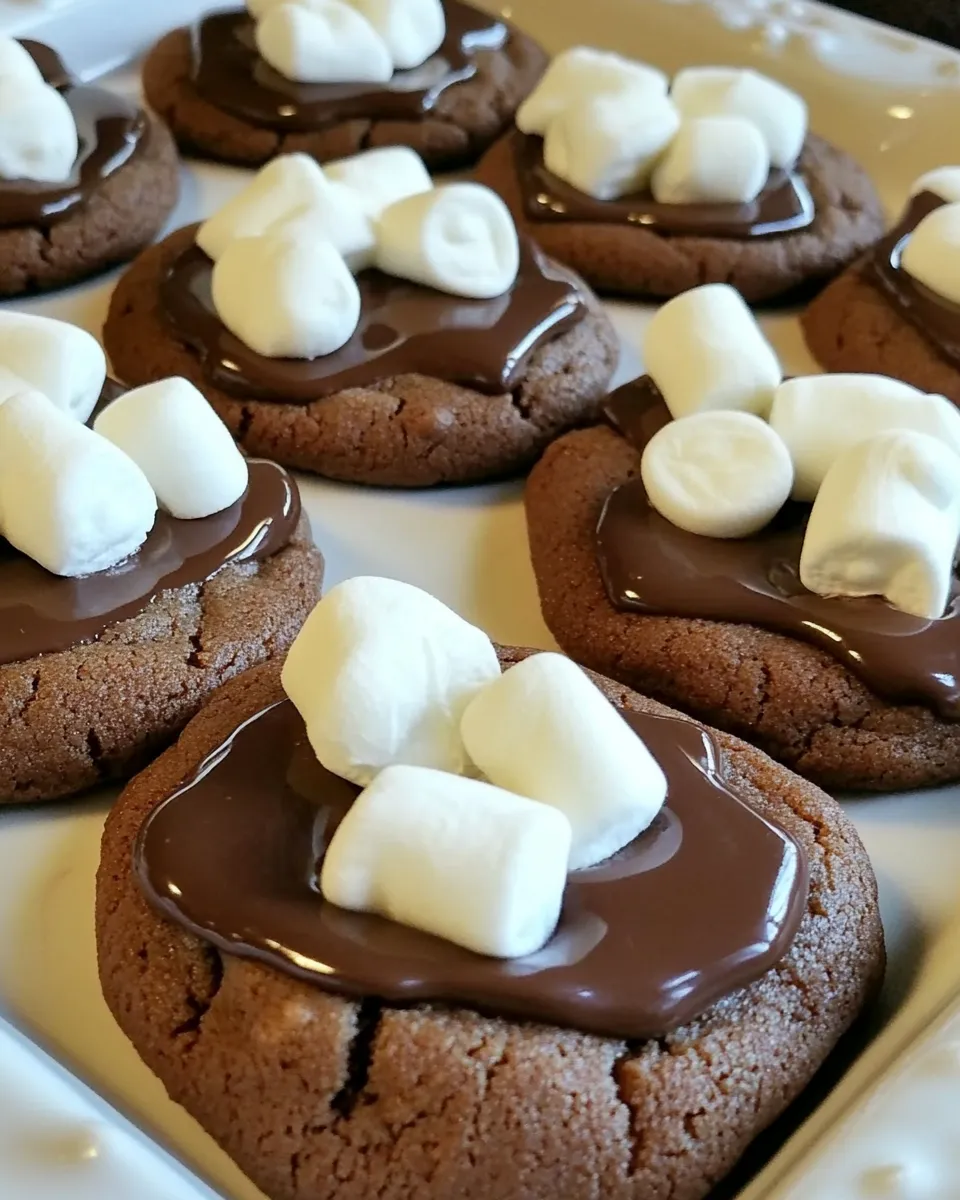 Easy Marshmallow & Chocolate Cookies picture