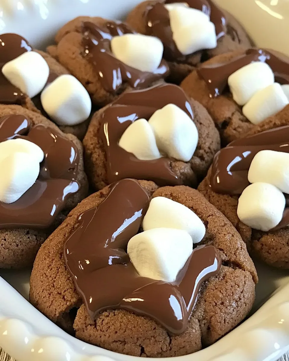 Delicious Marshmallow & Chocolate Cookies shot