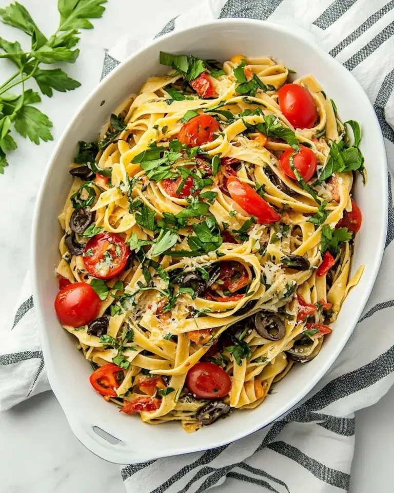 Homemade Mediterranean Pasta photo