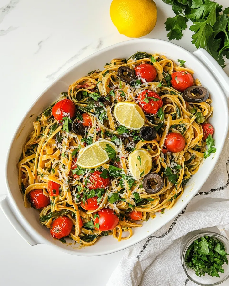 Easy Mediterranean Pasta picture