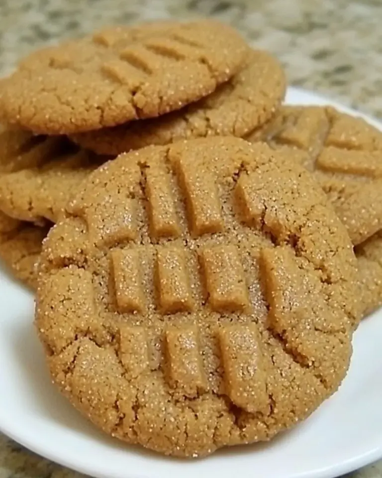 Homemade Mega Healthy Peanut Butter Cookies photo