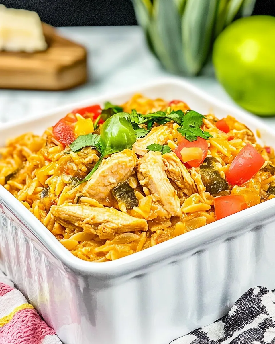 Delicious Mexican Chicken Orzo image