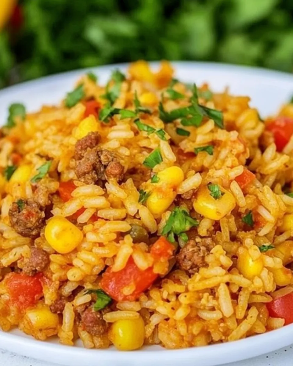 Homemade Mexican Chorizo Rice photo