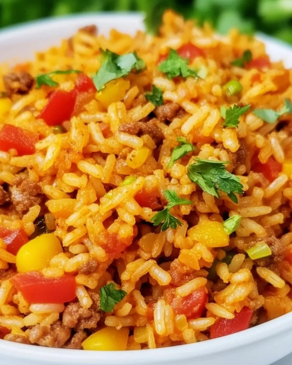 Delicious Mexican Chorizo Rice image