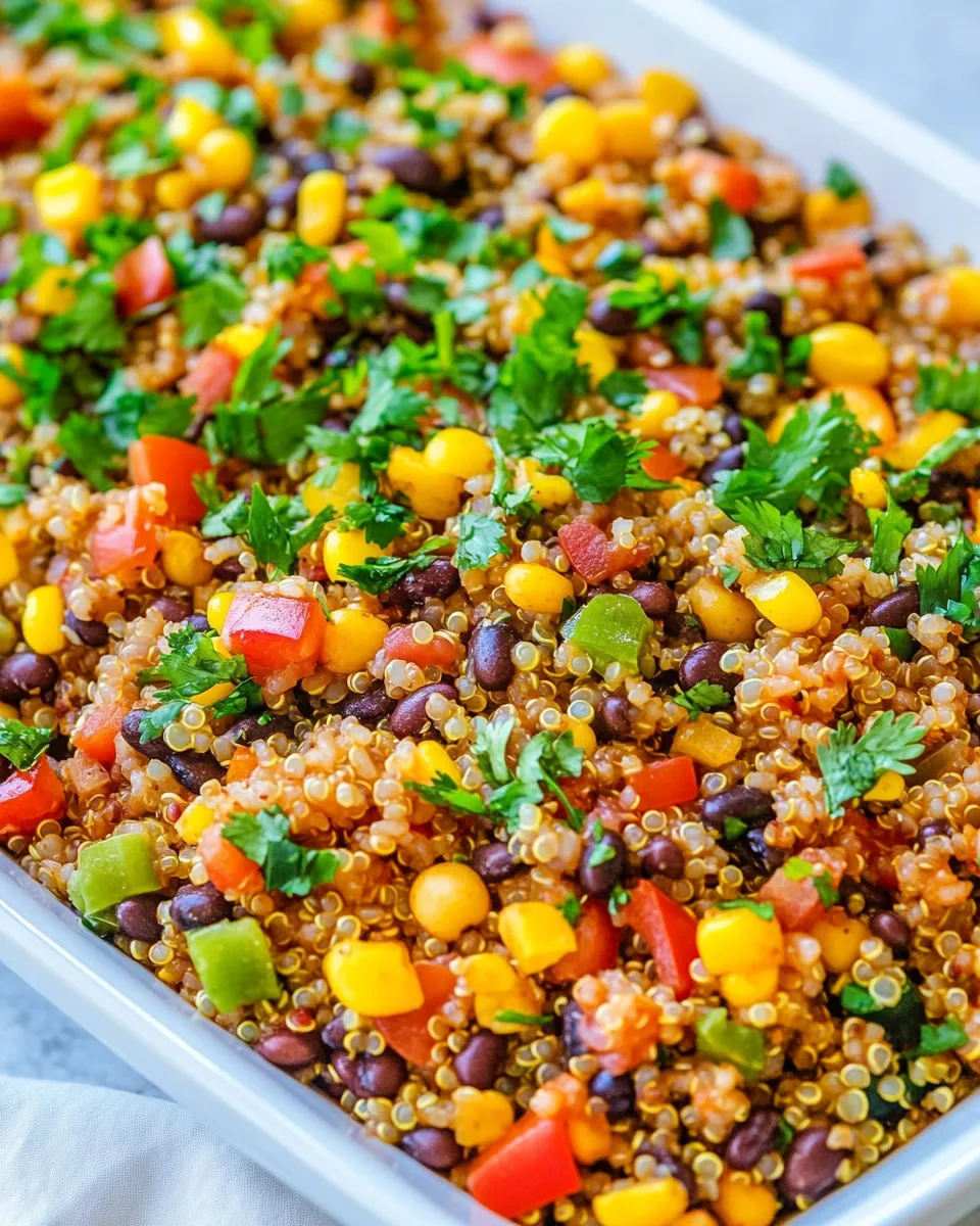 Classic Mexican Rice, Beans, and Quinoa Medley image
