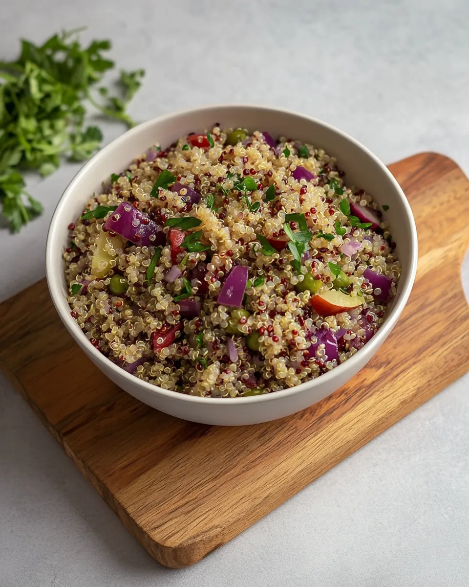 Easy Microwave Quinoa recipe image