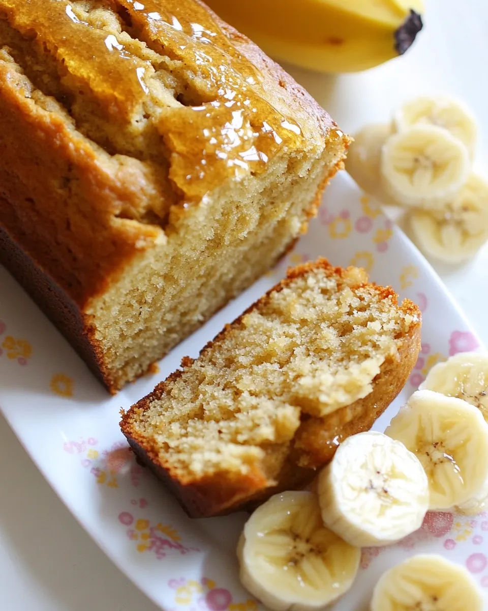 Easy Milk and Honey Banana Bread picture