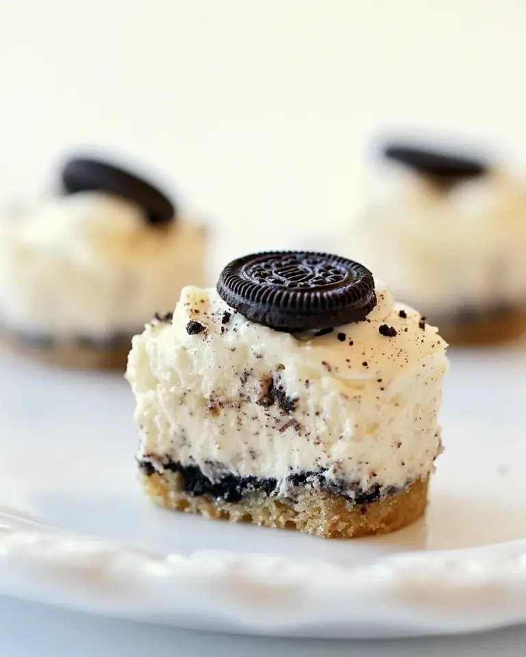 Homemade Mini Oreo Cheesecakes photo