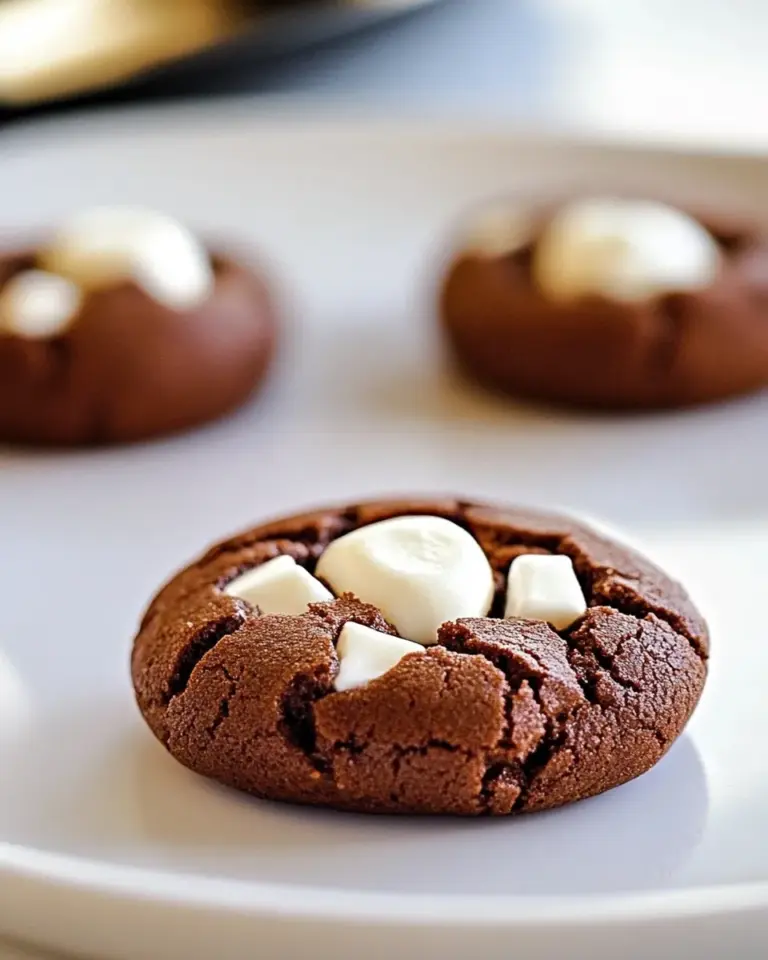 Homemade Miniature Hot Chocolate Cookies photo