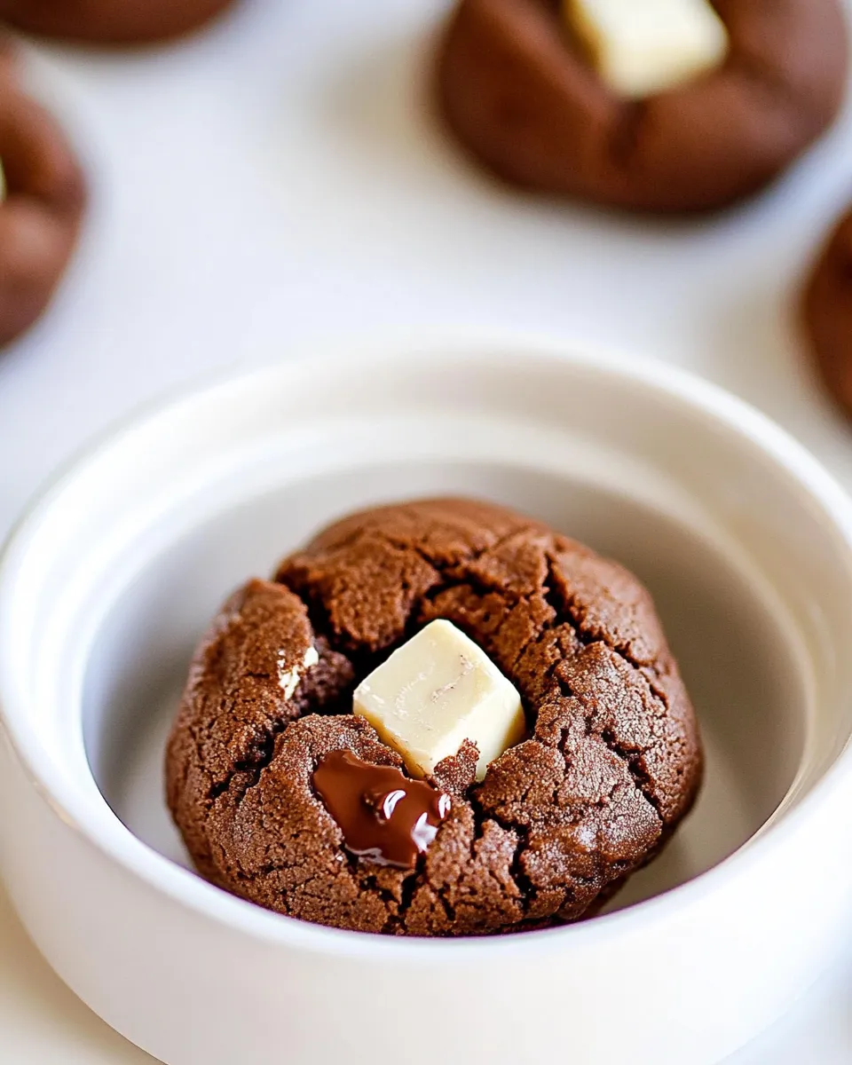 Classic Miniature Hot Chocolate Cookies image