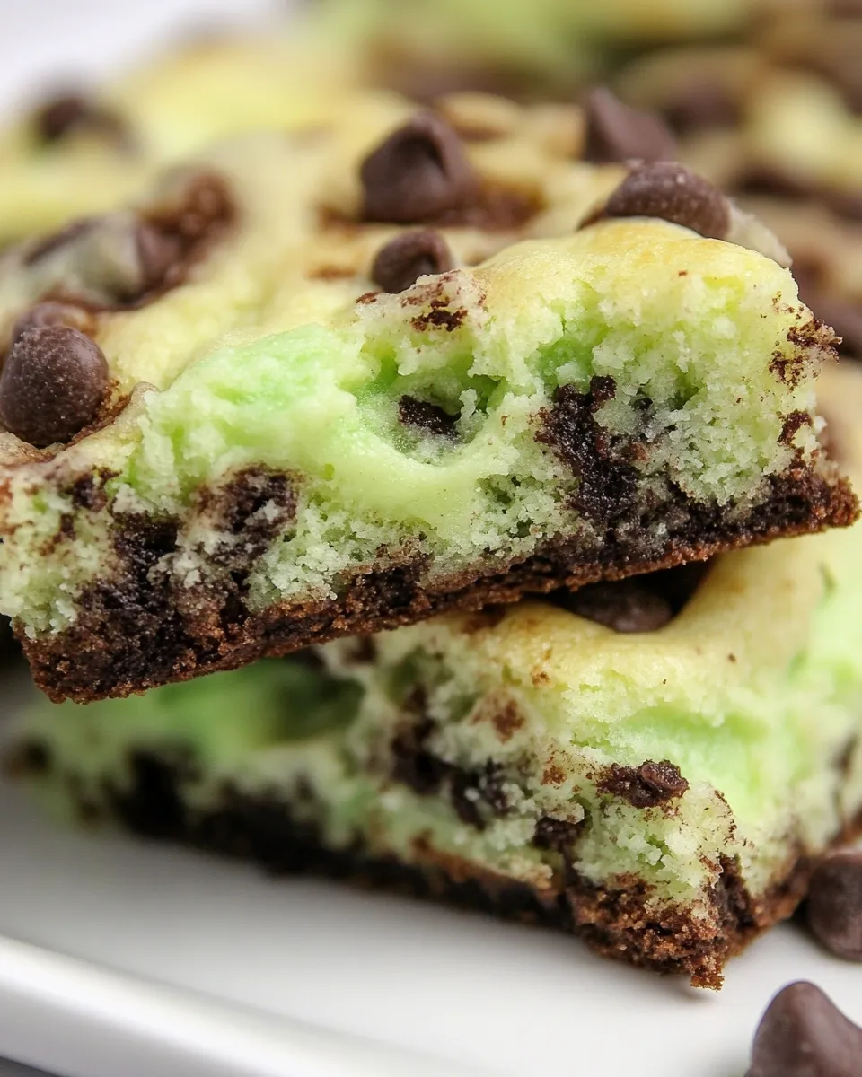 Easy Mint Chip Brookies picture
