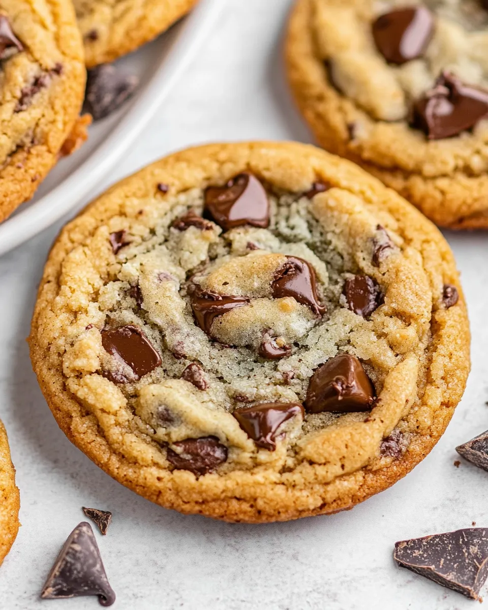 Delicious Mint Chocolate Chip Cookies shot
