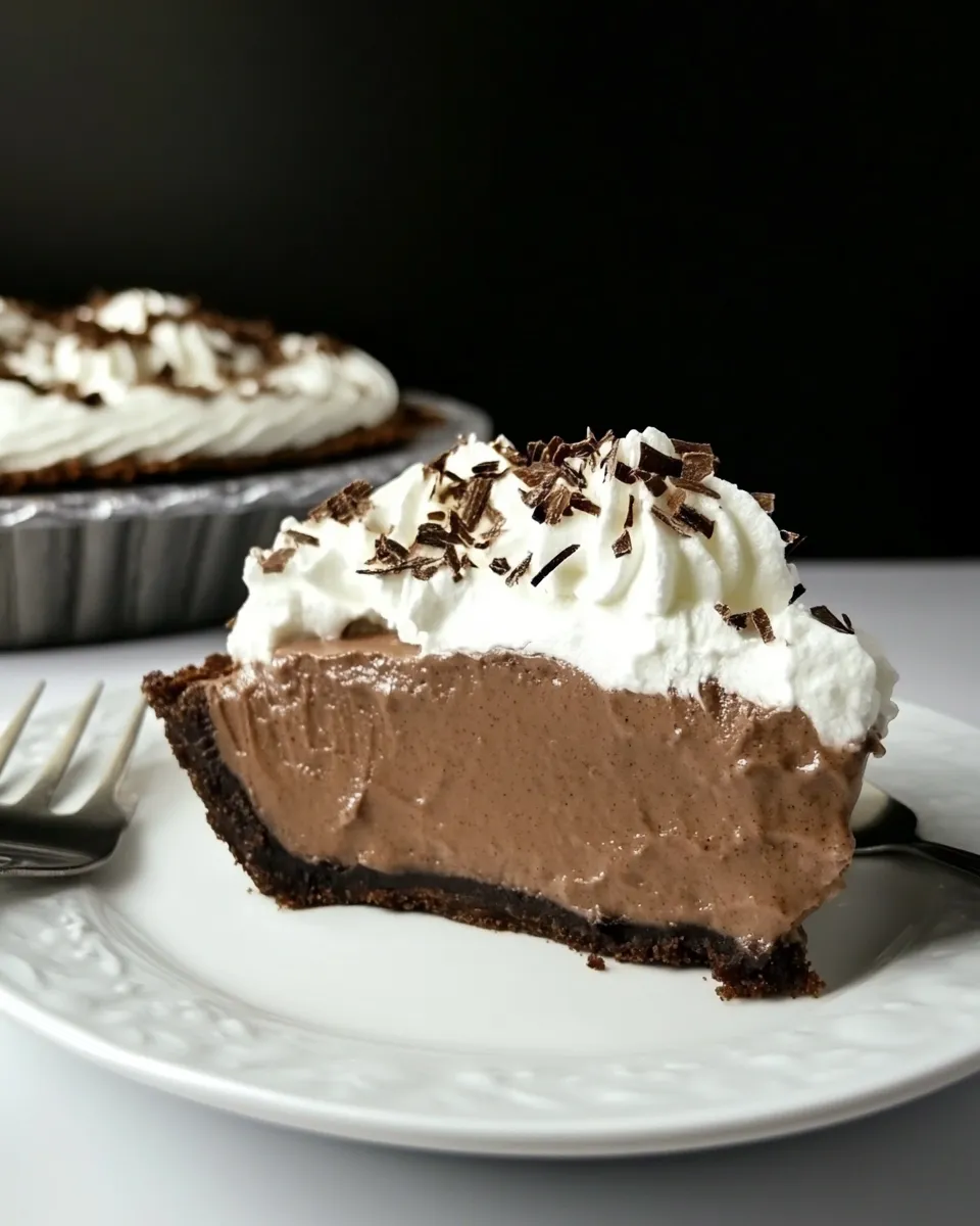 Easy Mocha Pudding Pie picture