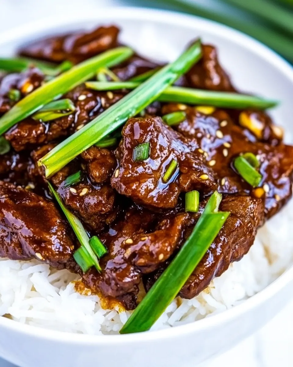 Homemade Mongolian Beef (PF Changs copycat) photo