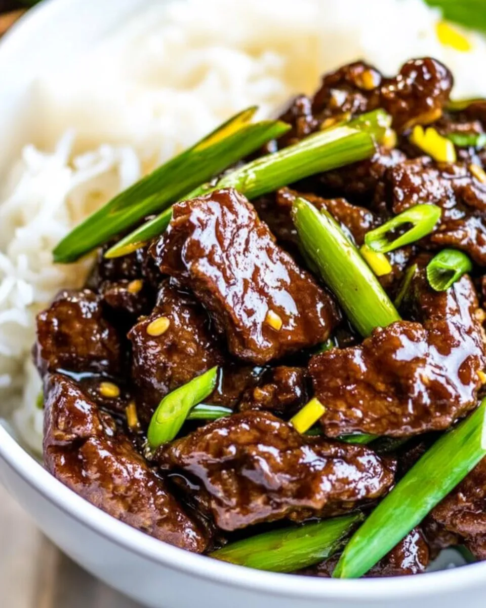 Easy Mongolian Beef (PF Changs copycat) picture