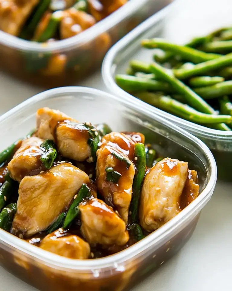 Homemade Mongolian Chicken Meal Prep Bowls photo