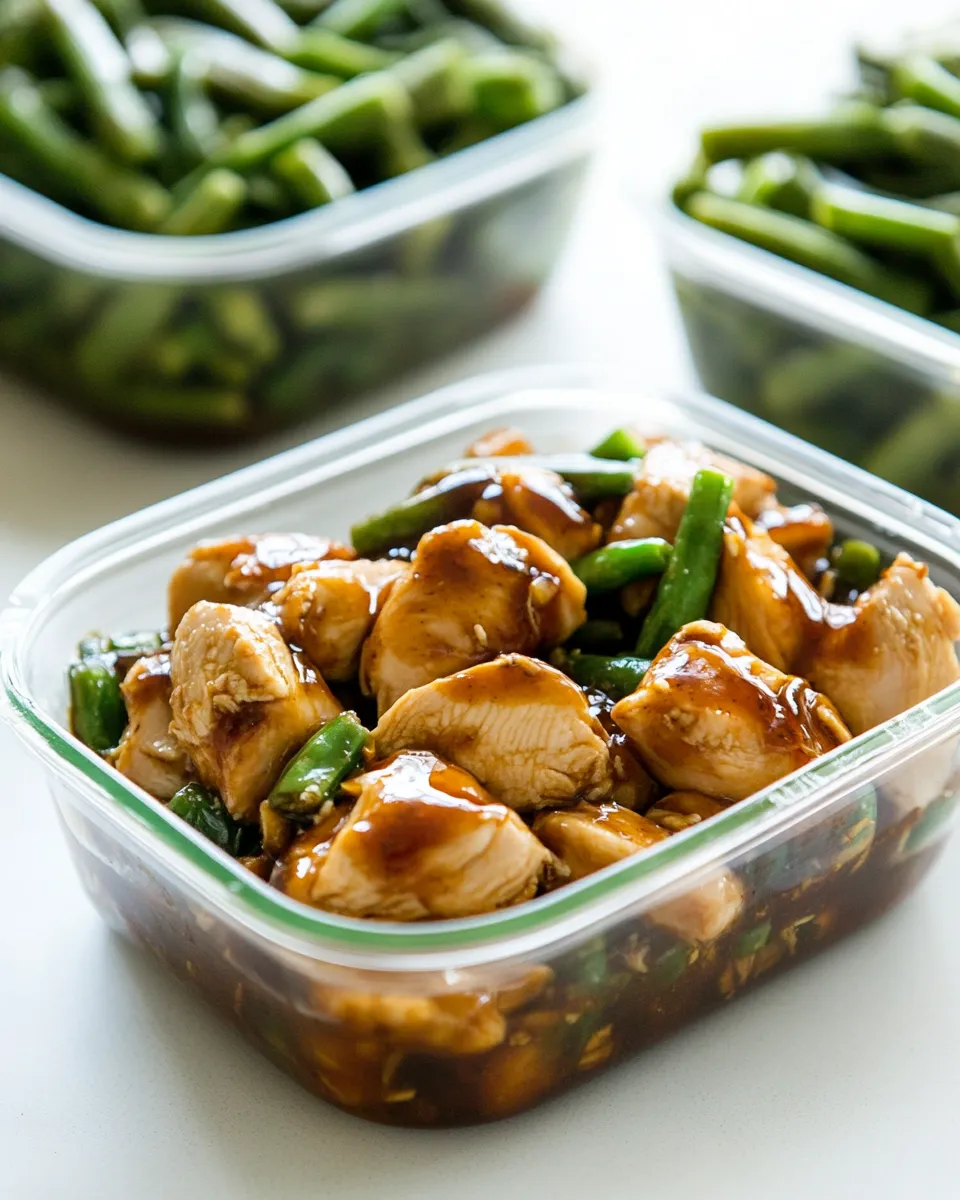 Classic Mongolian Chicken Meal Prep Bowls image