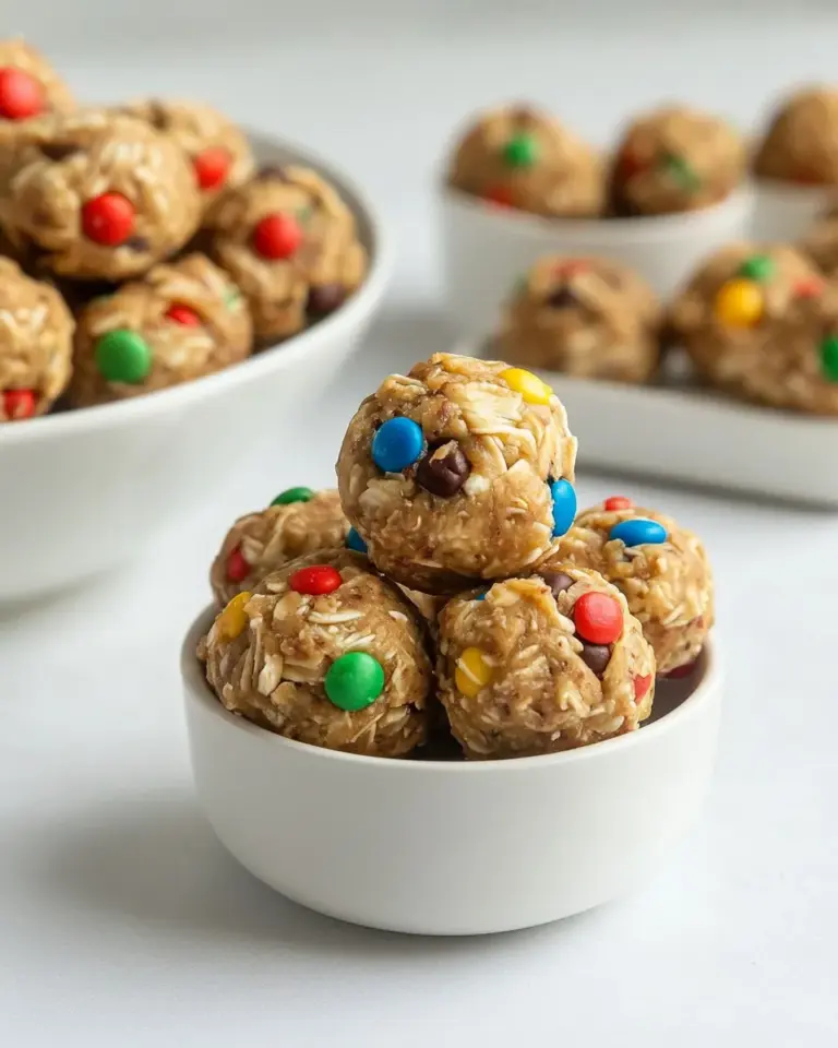 Homemade Monster Protein Balls photo