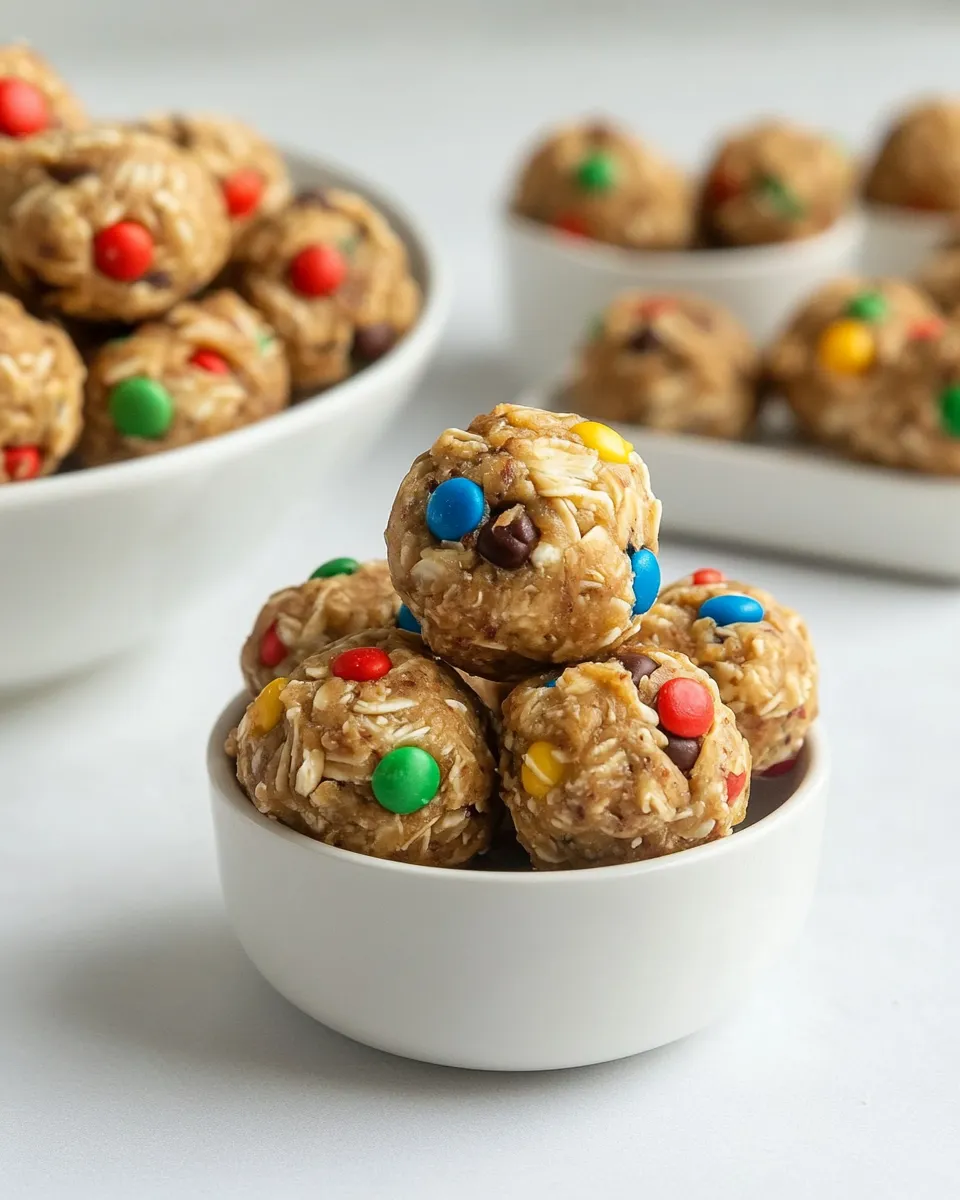 Homemade Monster Protein Balls photo