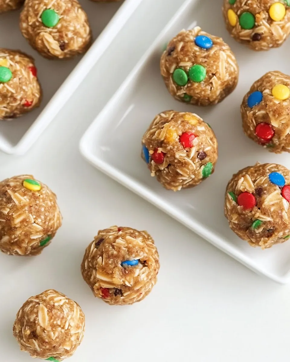 Delicious Monster Protein Balls shot