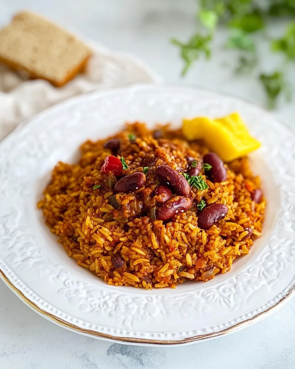 Classic Moro de Habichuelas (Rice and Beans) recipe image