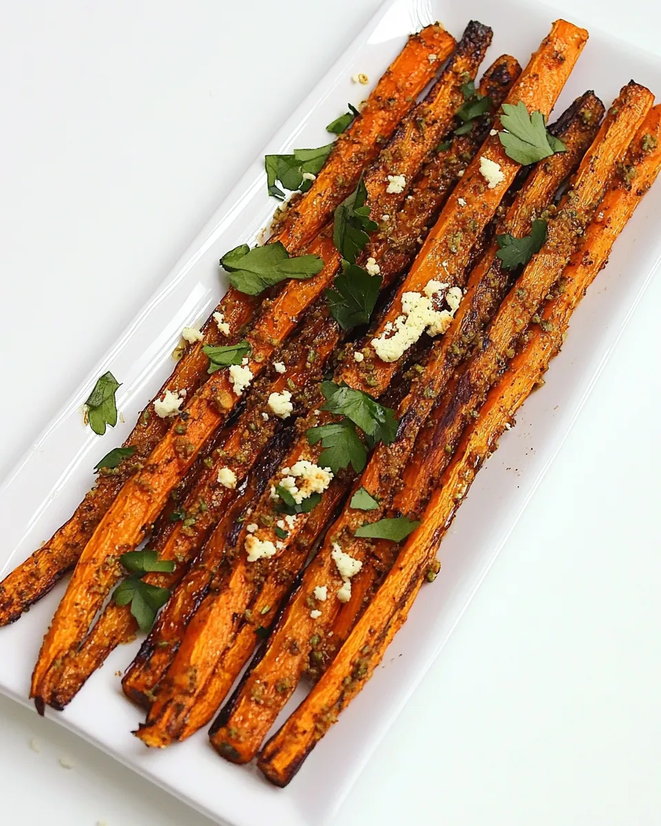 Delicious Moroccan Spiced Carrots shot