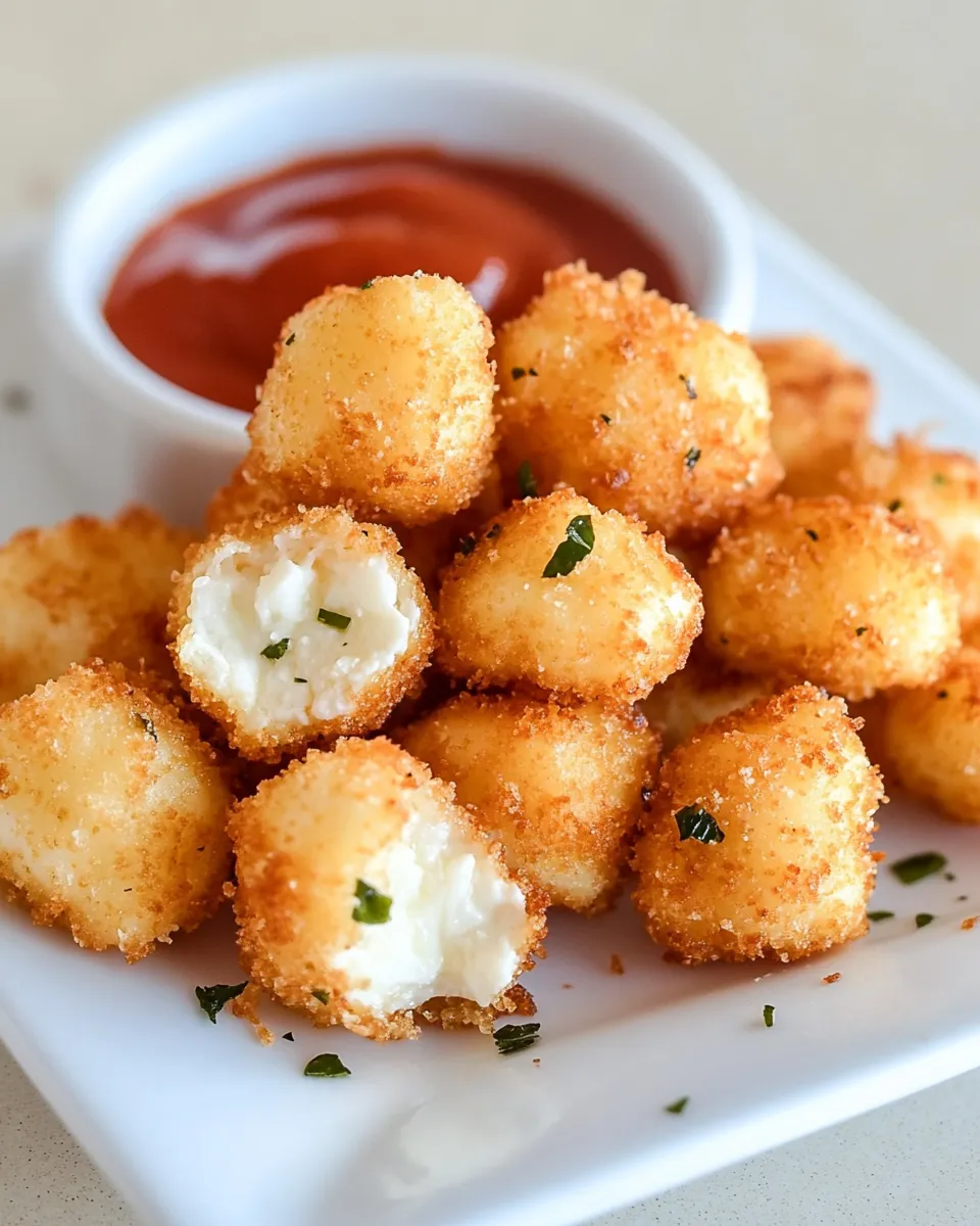 Best Mozzarella Bites shot