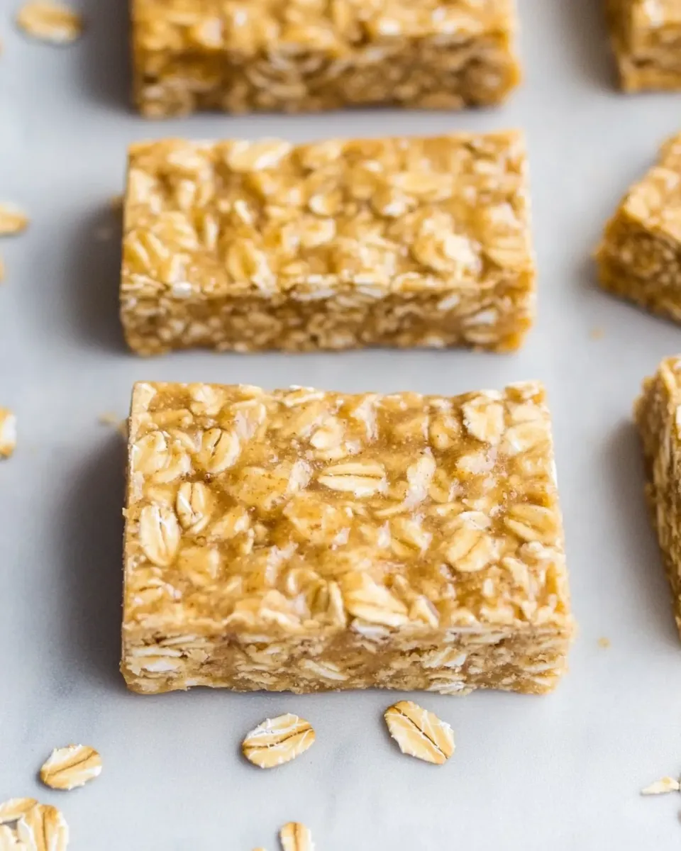 Easy No Bake Oatmeal Bars picture