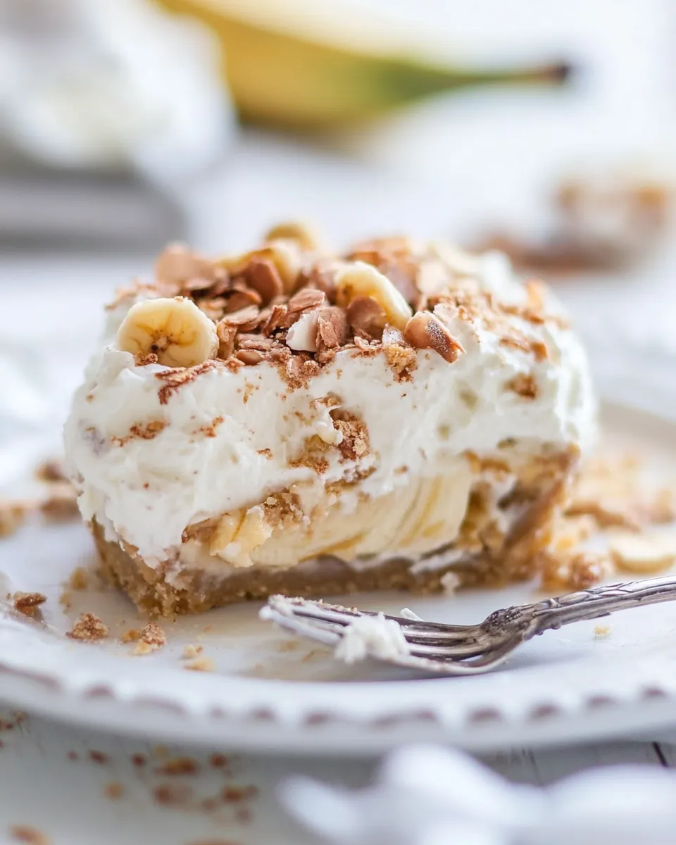 Easy No Bake Vegan Banana Cream Pie (Paleo) recipe image