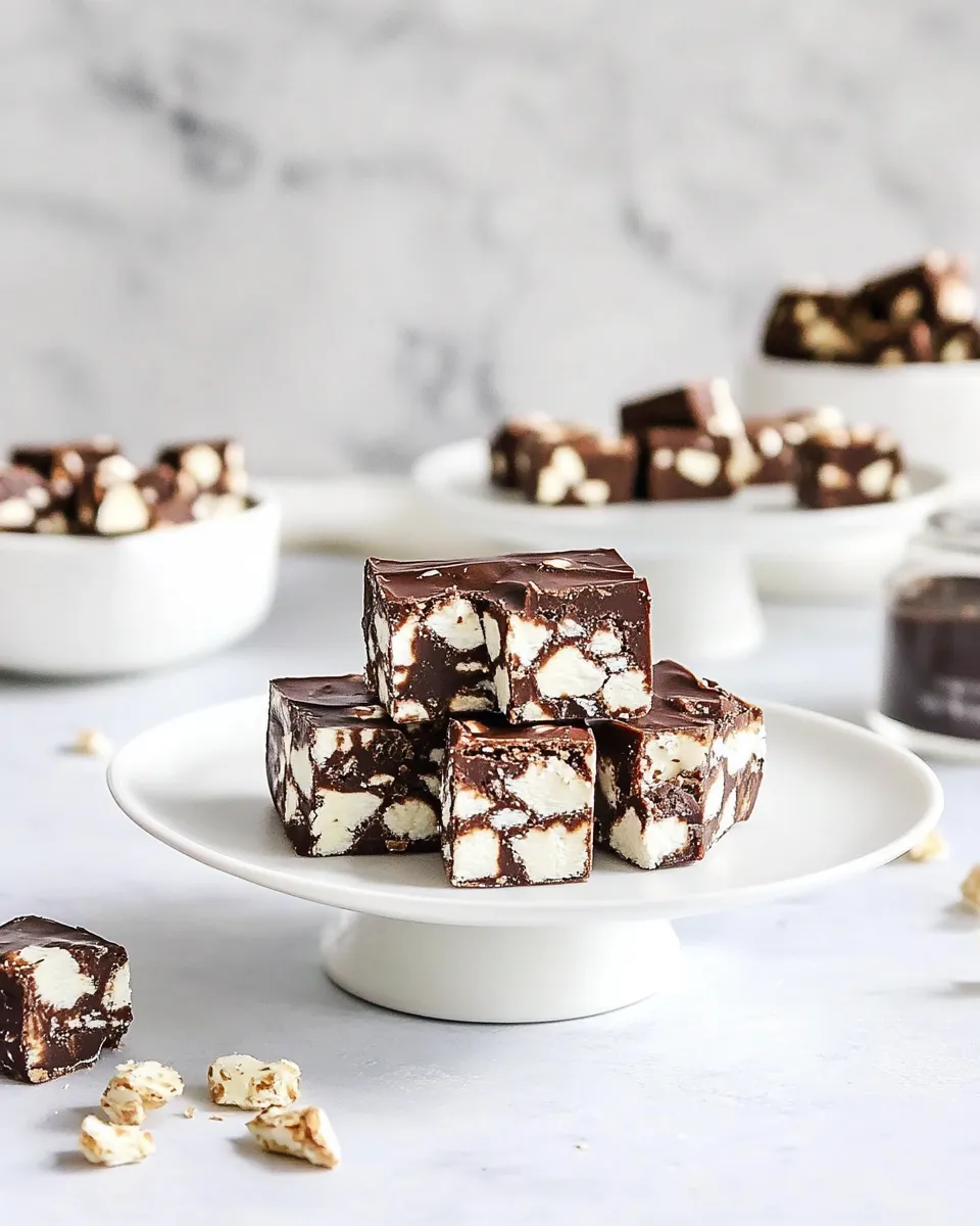 Delicious Nutella Smores Fudge shot