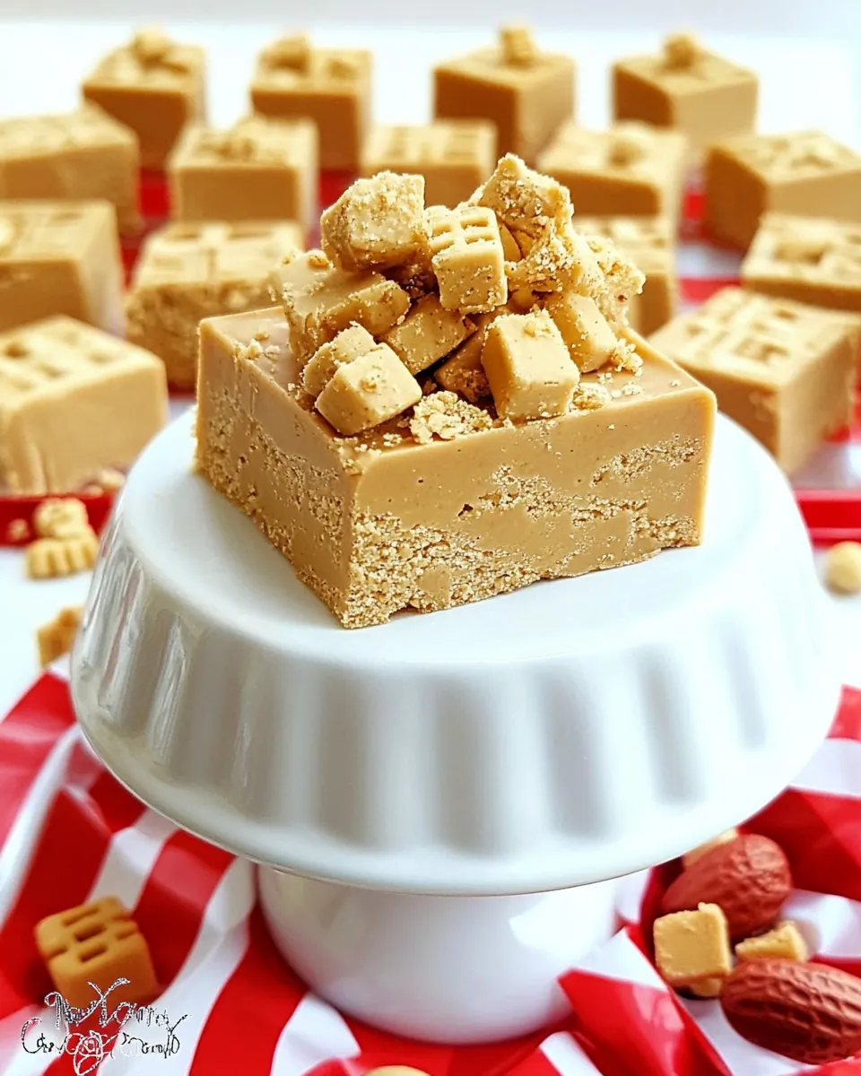Classic Nutter Butter Peanut Butter Fudge image