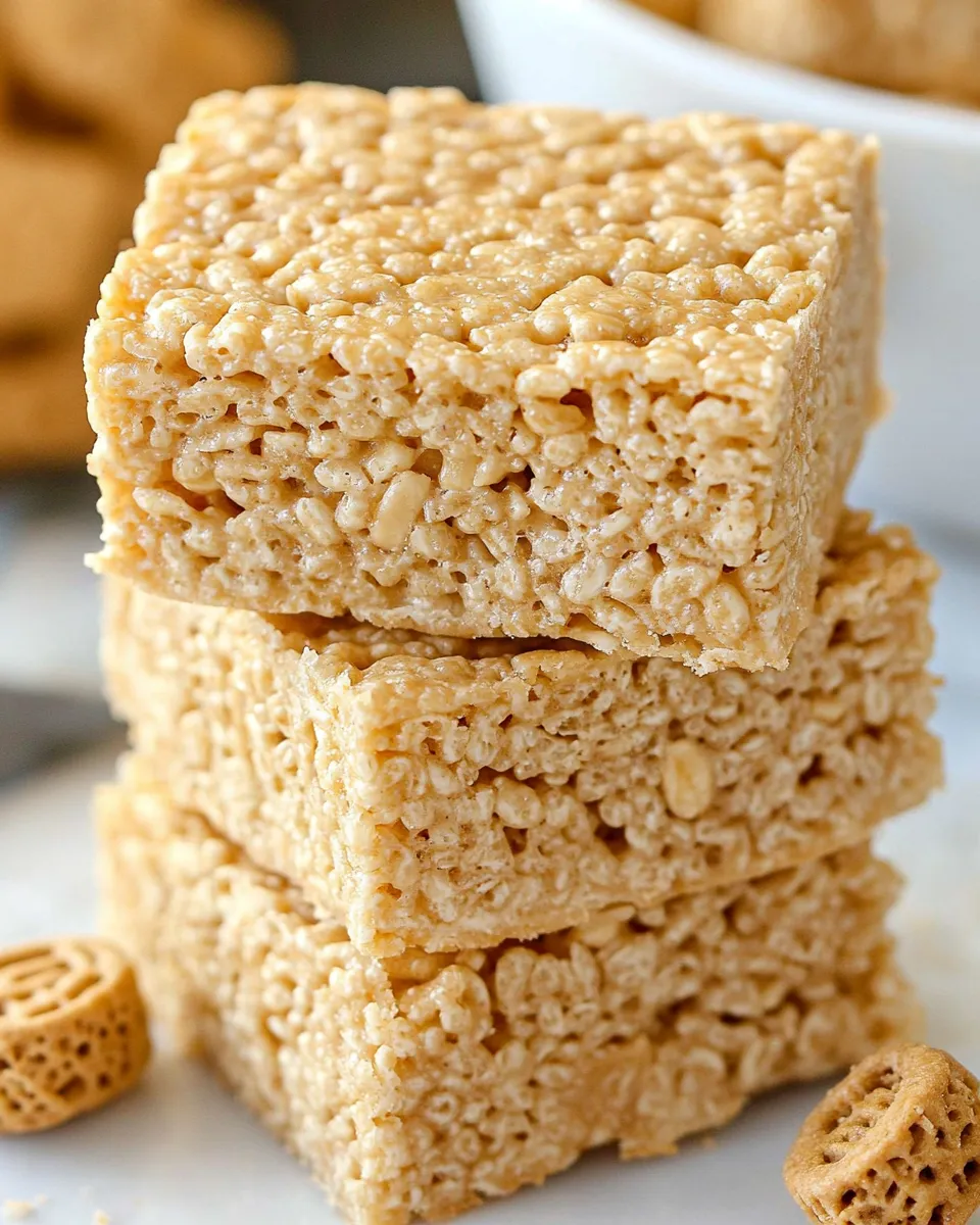 Easy Nutter Butter Rice Krispie Bars Recipe picture