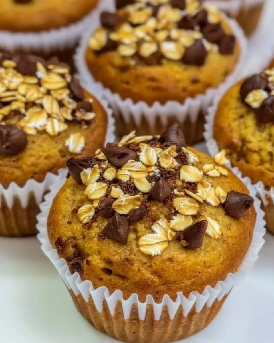 Delicious Oat Flour Muffins shot