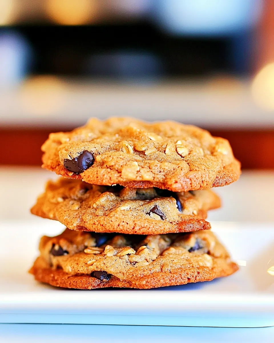 Classic Oatmeal-Peanut Butter Chip Cookies image