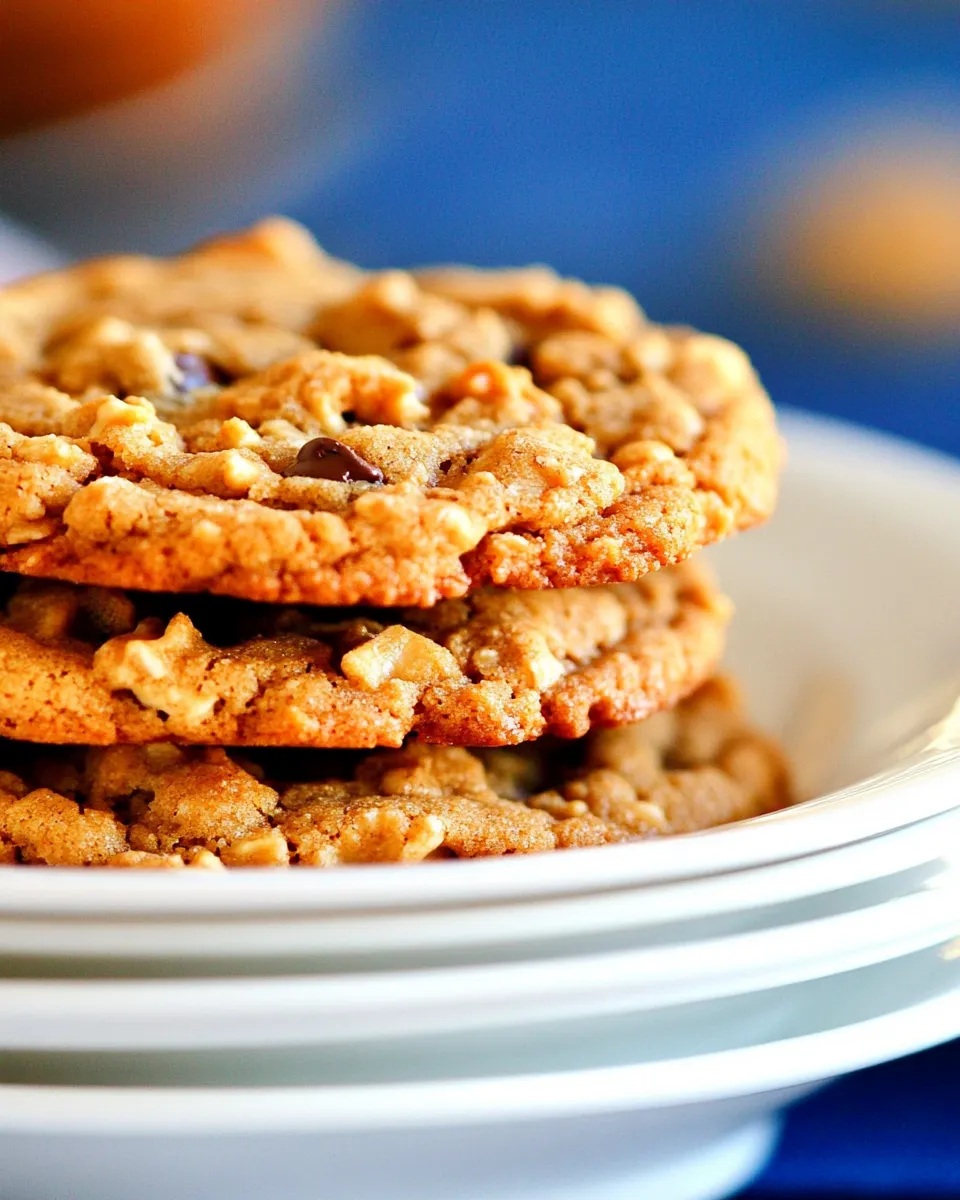 Easy Oatmeal-Peanut Butter Chip Cookies picture