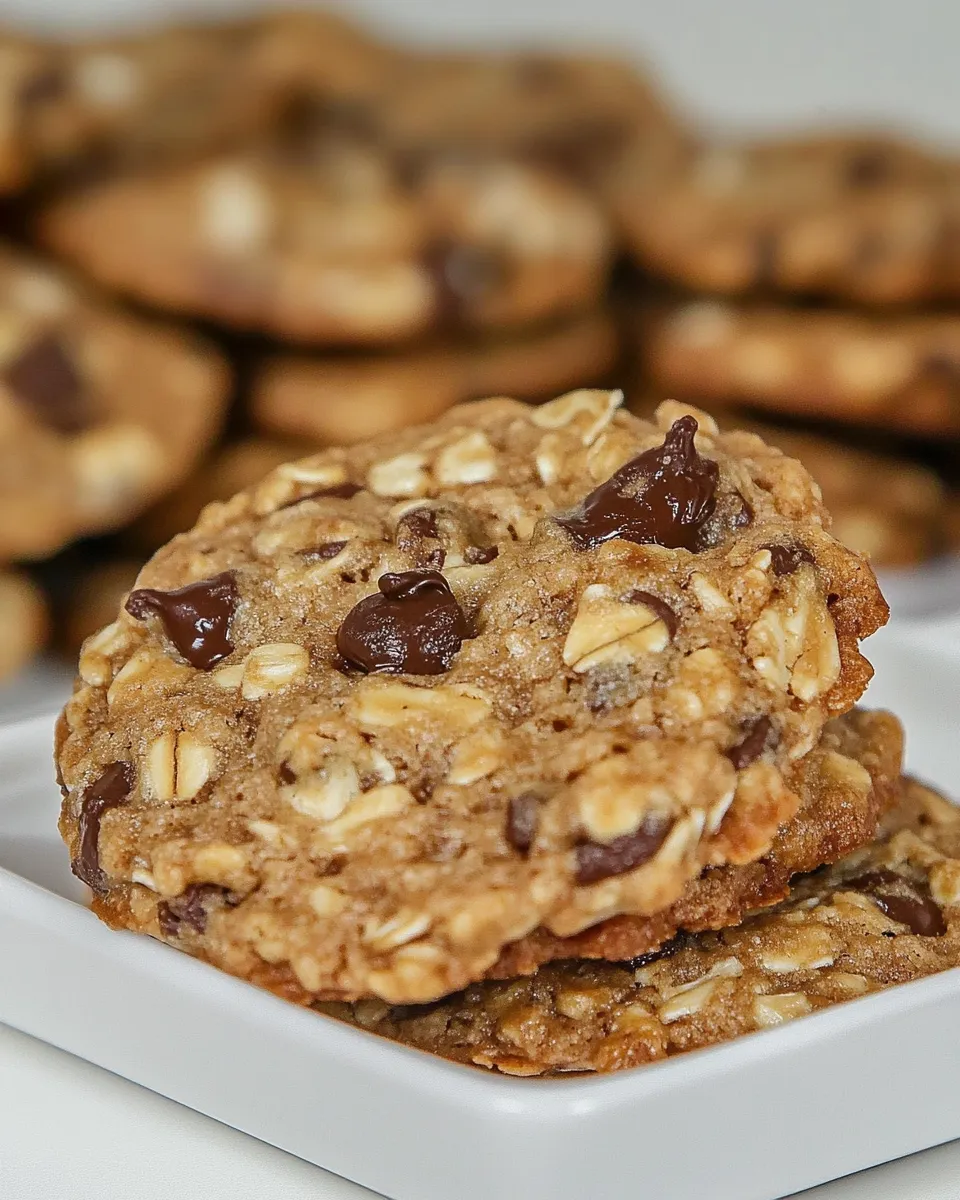 Classic Oatmeal-Walnut-Chocolate Chip Cookies image