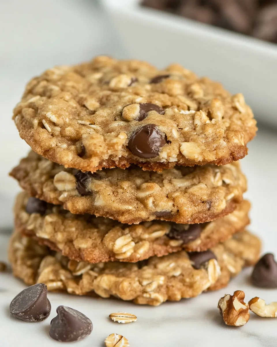 Easy Oatmeal-Walnut-Chocolate Chip Cookies picture