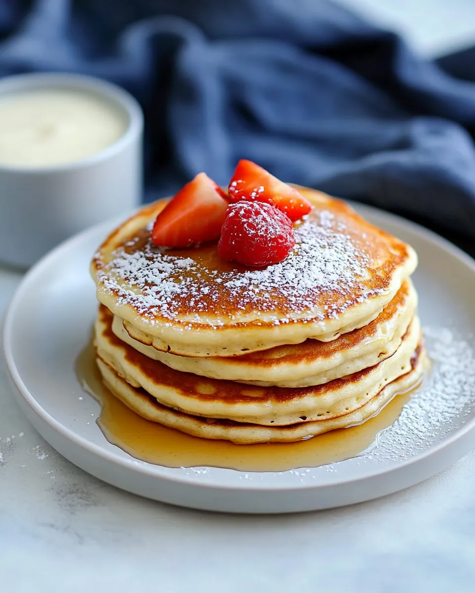 Classic Olive Oil Pancakes image