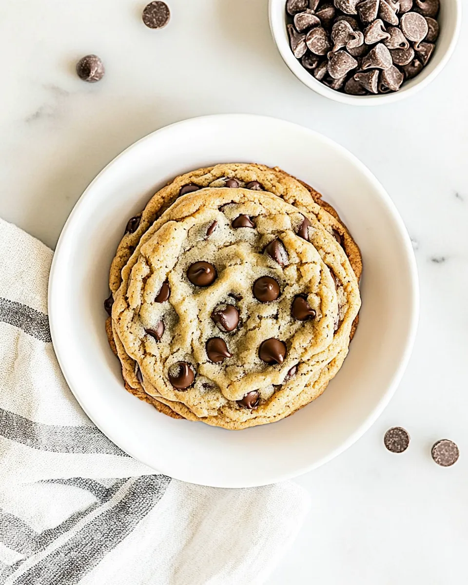 Classic One Chocolate Chip Cookie for Two (Three Ways) photo
